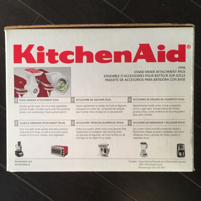 KitchenAid Stand Mixer Attachment Pack, TV & Home Appliances, Kitchen