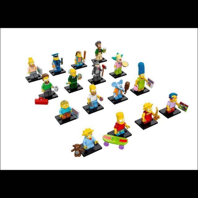 LEGO Simpsons Minifigures Series 1 Complete Set 71005 Hobbies Toys Toys Games on Carousell
