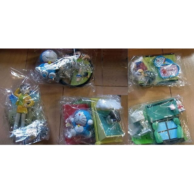 9.9.19 SALE! VERY RARE! Epoch Comic Taste Figure Series 3: Doraemon Set ...