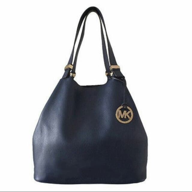 Michael michael kors brown cheap leather colgate grab bag