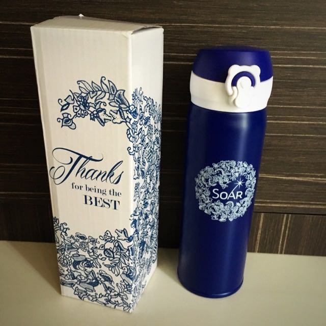 NEW Singapore Airlines Vacuum Thermos Flask Bottle, TV & Home