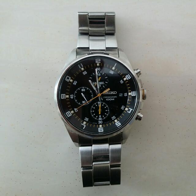 Seiko water resist hotsell 100m hardlex crystal