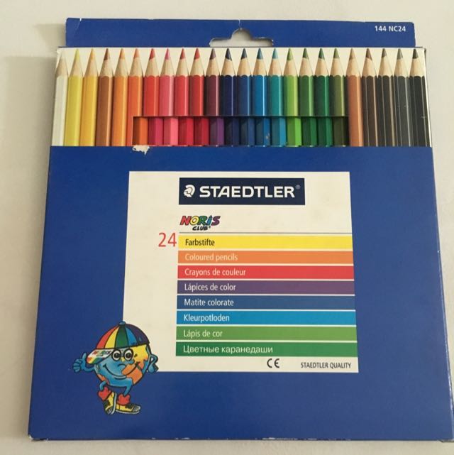 Staedtler Color Pencils Books Stationery Stationery On Carousell