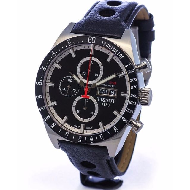 T044 614 26 051 00 New Mens Tissot Prs516 Automatic Valjoux Chronograph Sapphire Watch Men S Fashion Watches On Carousell