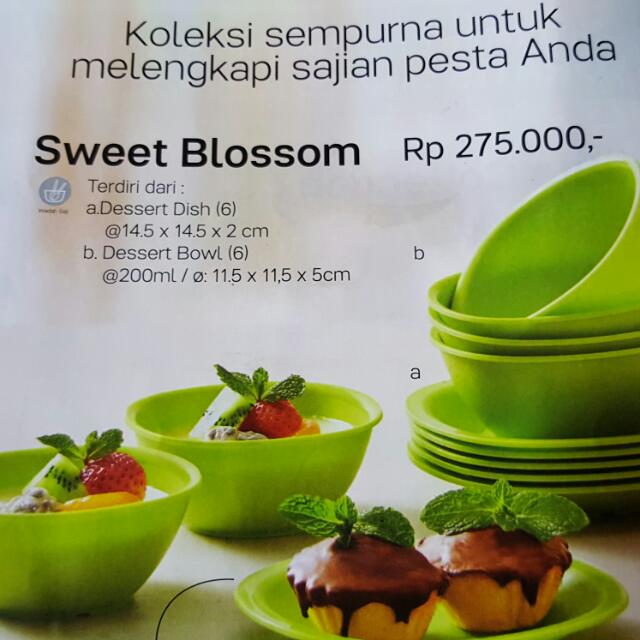 Tupperware Sweet Blossom Set Home Appliances On Carousell