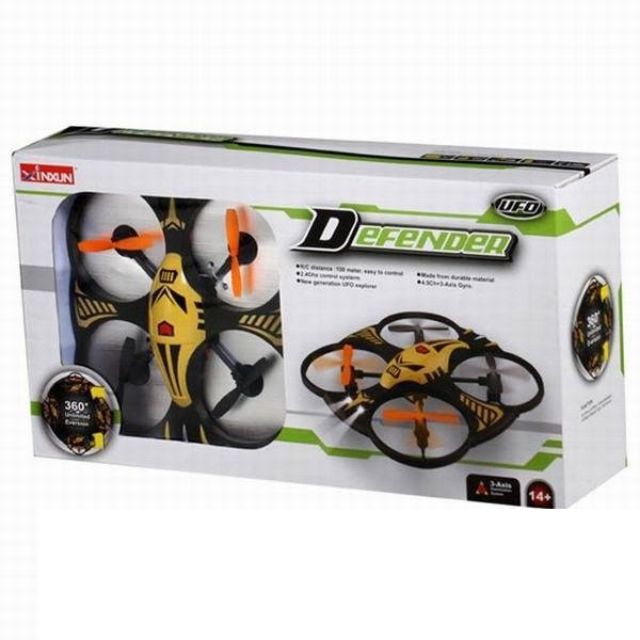 XinXun X35 Defender Glider 2.4GHz 4.5CH UFO Shaped 3-Axis RC Quadcopter ...