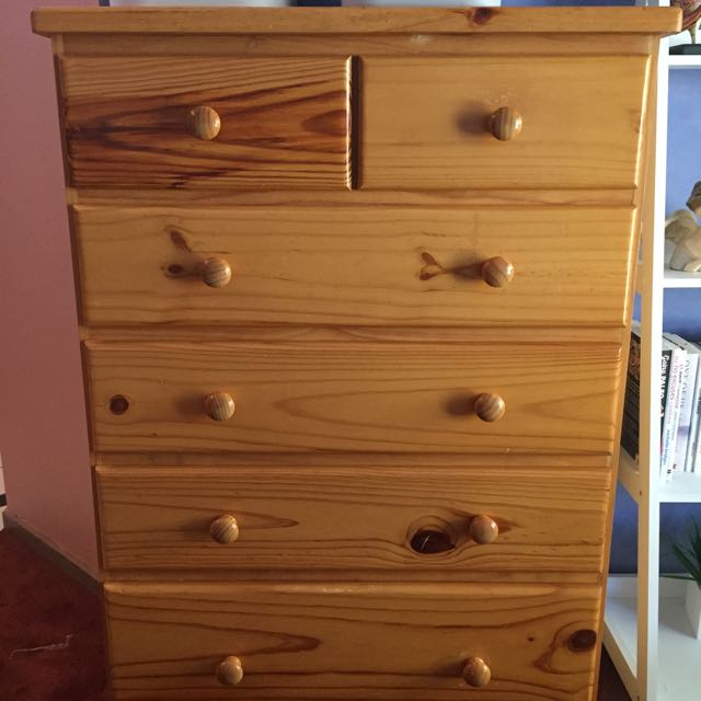 Xl Tall Boy Drawers Solid Heavy Home Furniture Furniture On