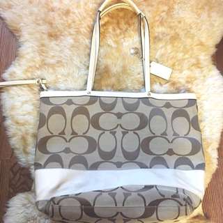 Authentic Coach Tote
