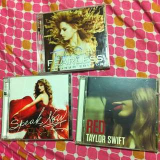 Taylor Swift CDs
