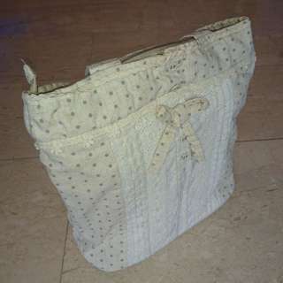 Country Lace Full Fabric Tote Bag