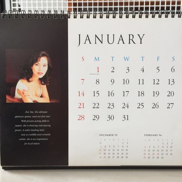 1996 TCS Calendar, Everything Else on Carousell