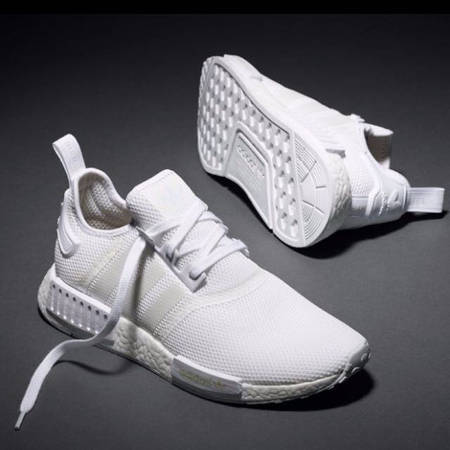 white nmds mens