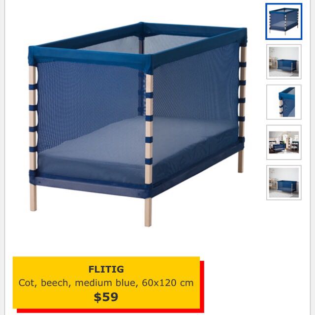 ikea flitig cot