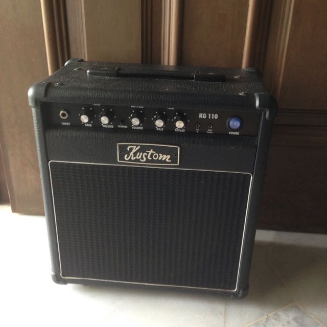 Kustom KG110 Amplifier, Hobbies & Toys, Music & Media, Music ...