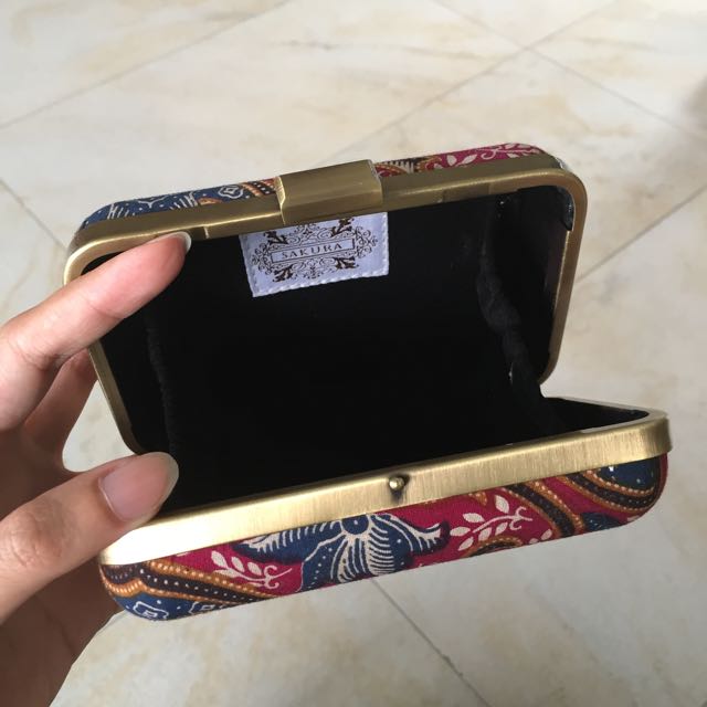 Sakura Malaysia Batik Clutch, Womenu0027s Fashion, Bags u0026 Wallets on 