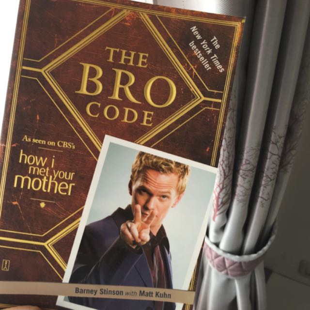 The Bro Code By Barney Stinson Buku Alat Tulis Buku Di Carousell