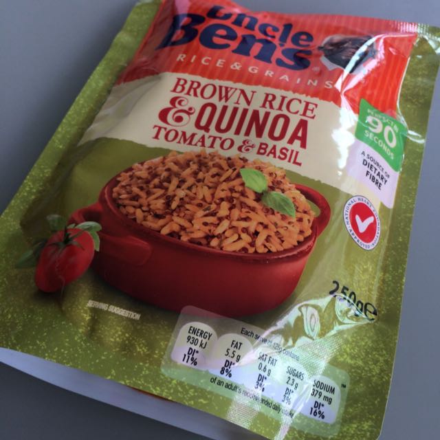 Uncle Ben's Brown Rice & Quinoa (Tomato & Basil), Food & Drinks
