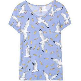 GORMAN "Mine Mine" Seagull Tee | Size 6 | RRP $99