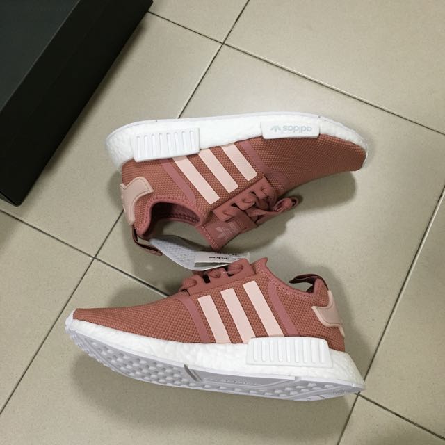 Adidas nmd r1 womens mesh raw deals pink salmon s76006