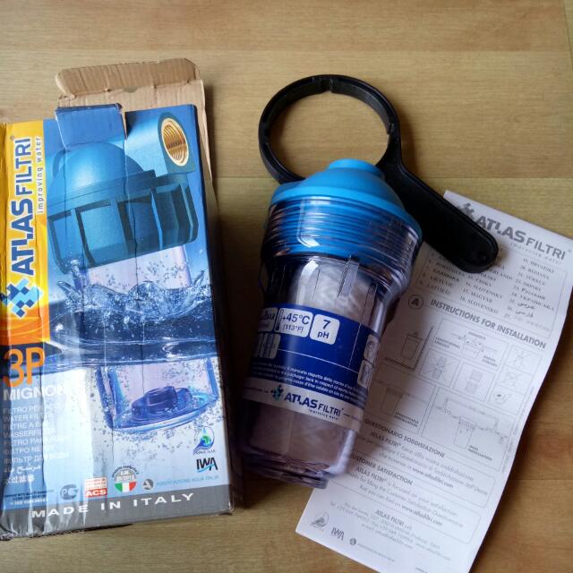 Atlas Filtri Smallest Water Filter 2p Furniture Others On Carousell