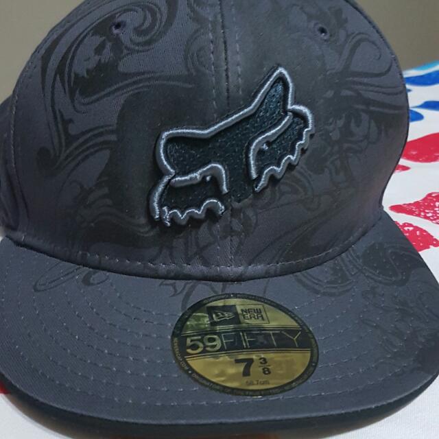 fox racing fitted hats
