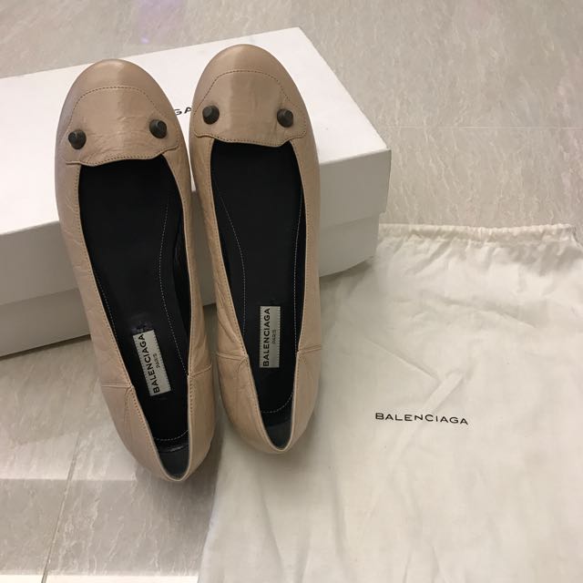 balenciaga arena flats