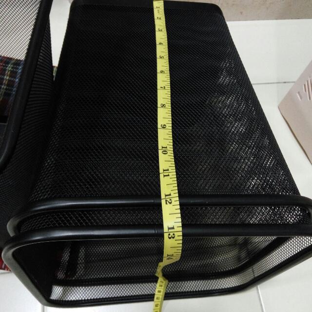 Black Square Ikea Basket, Furniture & Home Living, Home Improvement