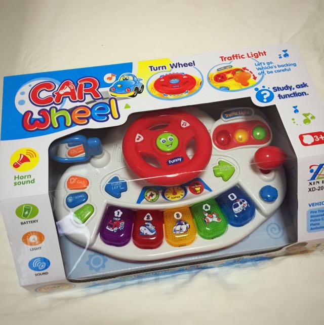 Car Wheel Toy (Study, Ask, Function 