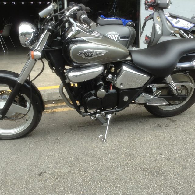 honda phantom 200cc top speed