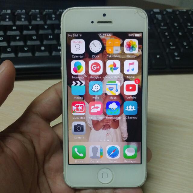 Iphone 5g 32gb Telepon Seluler Tablet Di Carousell