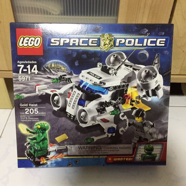 lego space police gold heist