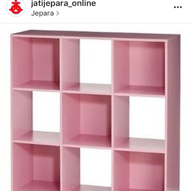 Lemari Rak Minimalis Perabotan Rumah Di Carousell