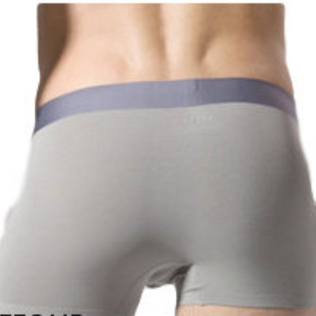 Men Underwear Boxer/ Model No: MB-005/ Seamless Design/ Lenzing Modal Fabric/ Soft/ Breathable/ High Sweat N Moisture Absorption/ Size L - 3XL/ Grey/ Great for Sports and Hot Weather (Category: Sleep and Loungewear) located in Singapore. Submitted by boutiquewear (Listing ID 83733932, Image 3). Description: .