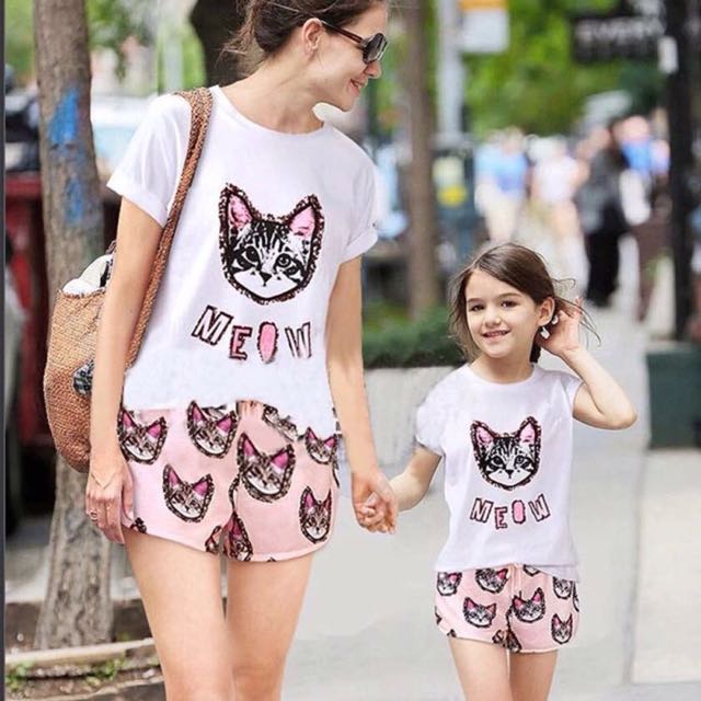 Mother and daughter terno top