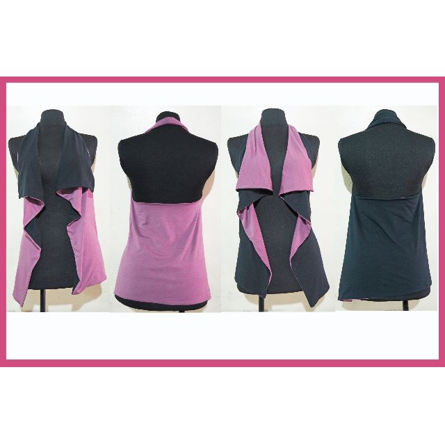 Reversible Vest, Women's Fashion, Coats, Jackets and Outerwear on Carousell