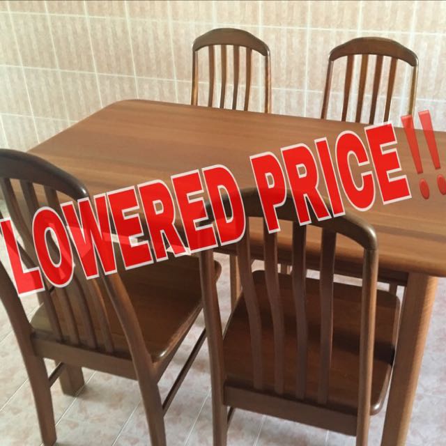 Second Hand Wooden Table Cheap And Good Condition Lowered