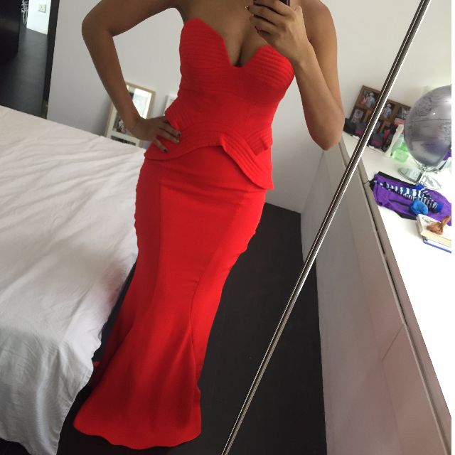SHEIKE Queen of Hearts Maxi dress in size AU8 Women s Fashion