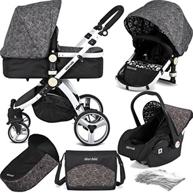 Uberchild EVO Full 3 in 1 Travel System Babies Kids Going Out