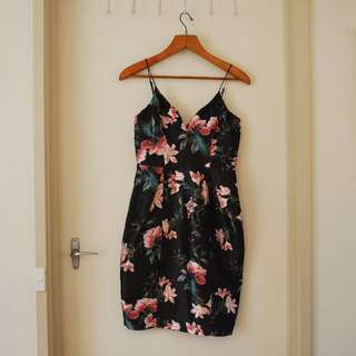 Talulah Floral Midi Dress