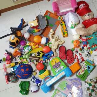 Preloved Kids Toys Collection All 100pcs For $15