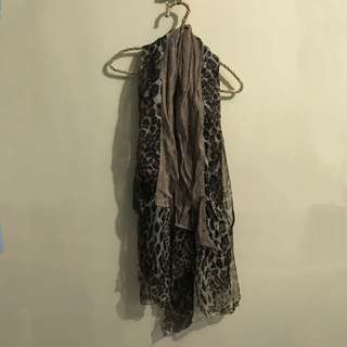 Women's Leopard Print Scarf63008718087809110