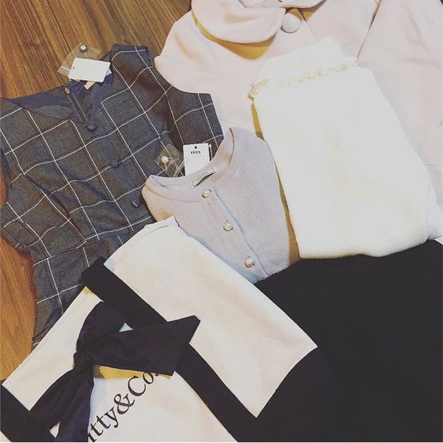 日本新春17 Titty Co福袋 她的時尚 外套在旋轉拍賣