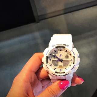 就是潮 —G Shock 白紫配