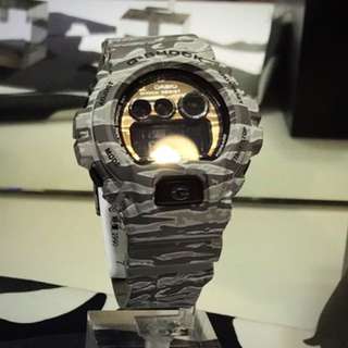 就是潮 G-shock 黑灰迷彩配色