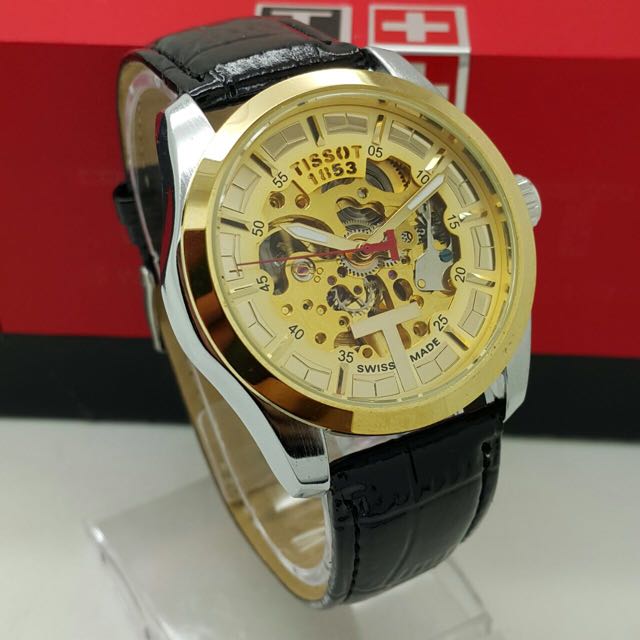 Skeleton clearance tissot watch