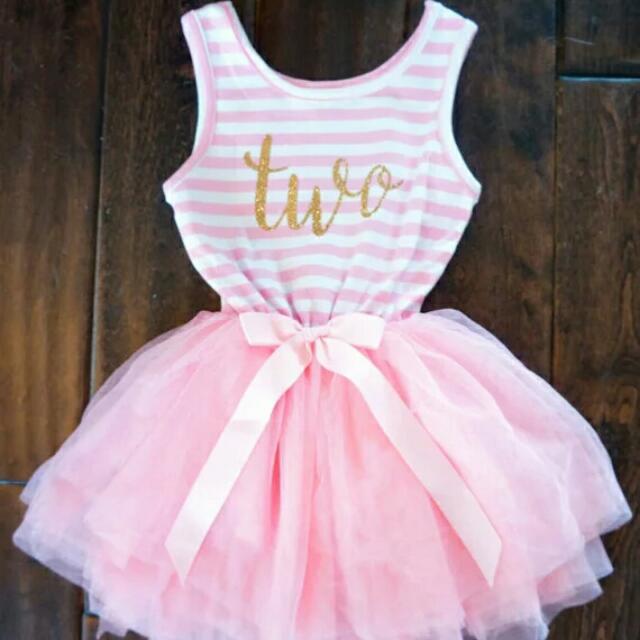 Aini Babe Toddler Baby Dress Princess First Communion baptism Children Clothes 1 Year Birthday Baby Girls Dresses Infant 2 year