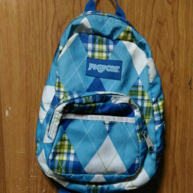 checkerboard jansport backpack