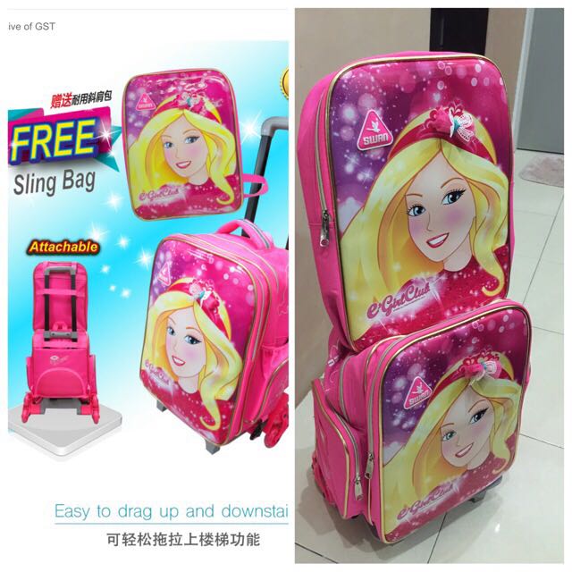 Beg sekolah swan top