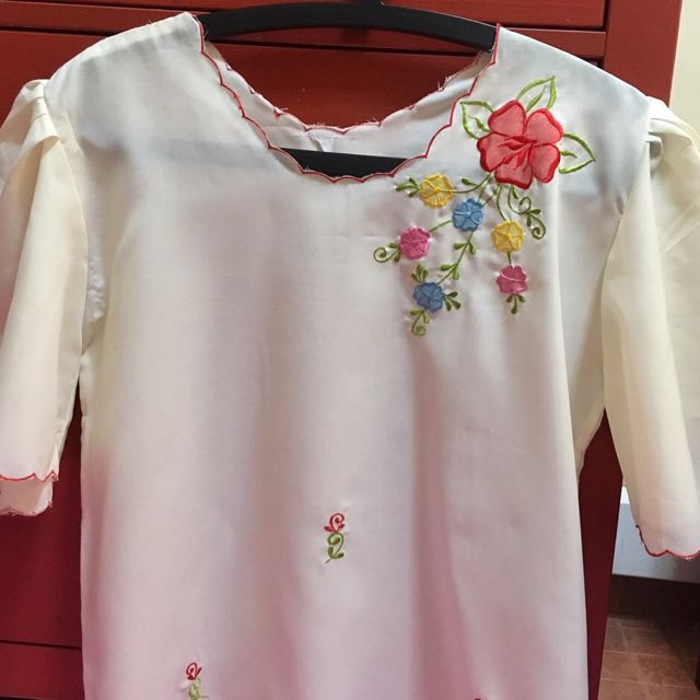 kimona filipiniana dress