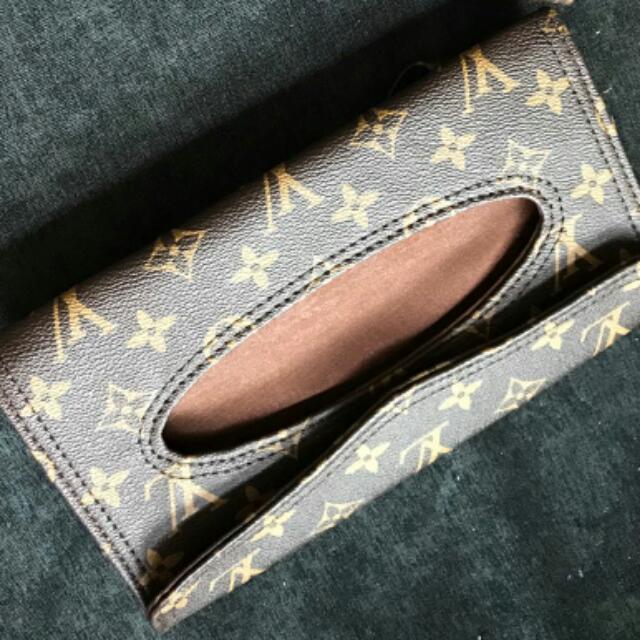 Brand New LV inspired Car Head/Neck Rest Cushion with padded